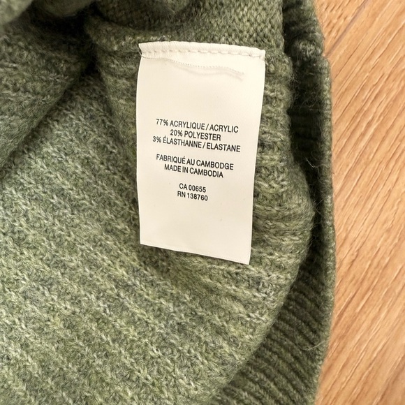 REITMANS - Women's Olive Green Sweater (NWT) - Picture 3 of 5